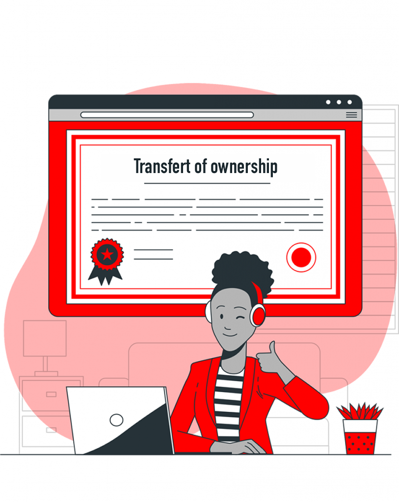 Domain name acquisition - Transfer of ownership