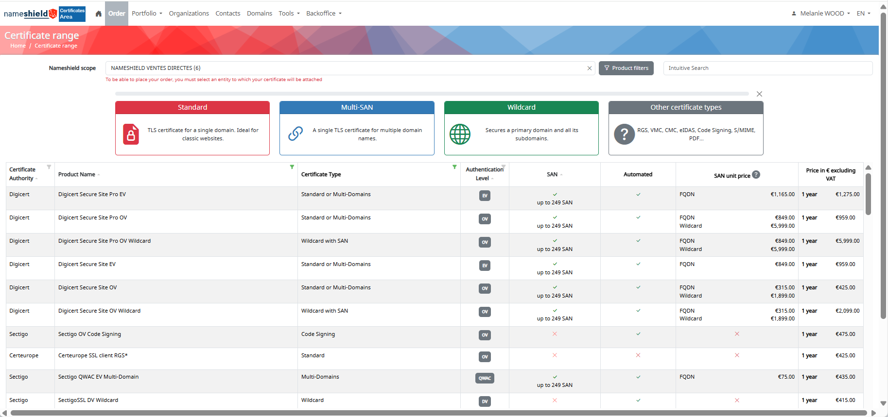 SSL/TLS certificates are not the only digital certificates available. For specific compliance, signature, and other needs, Nameshield offers a comprehensive range of solutions to meet every use case by providing