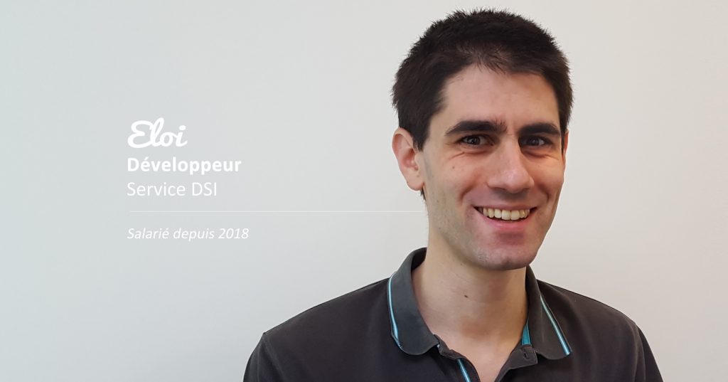 Eloi - Développeur chez Nameshield