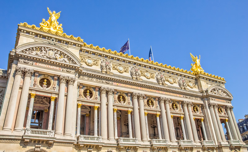 le Palais Garnier, la place de l'Opéra, à proximité de Nameshield Paris