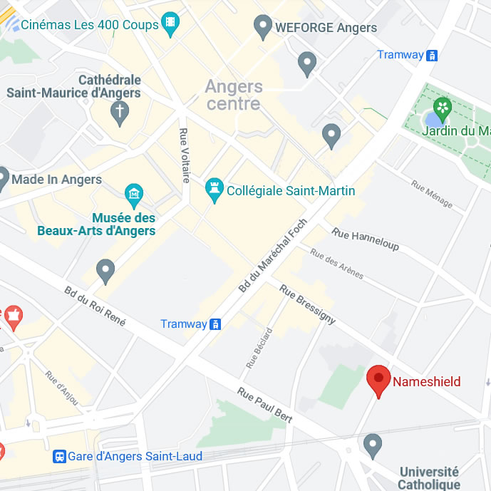 Ouvrez cette carte avec Google Map