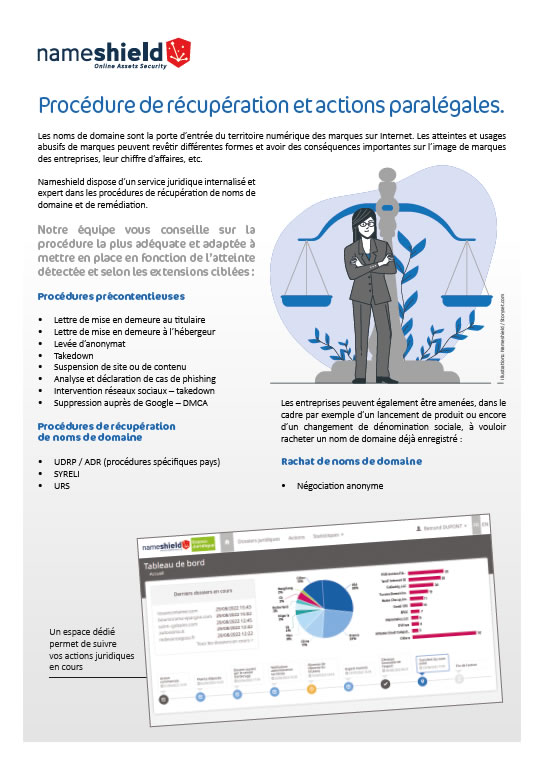 Téléchargez notre plaquette : Procédure de récupération et actions paralégales