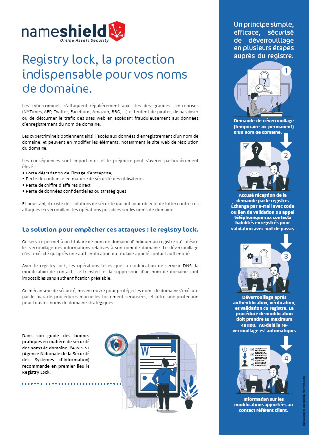 Téléchargez notre plaquette : Registry lock